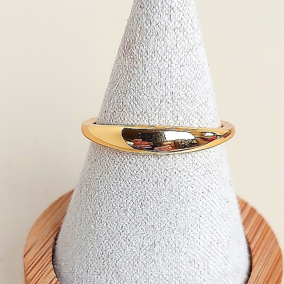 Engraved "You are always‎ on my mind" Minimalist 925 Sterling Silver Ring. - Picture 9 of 16